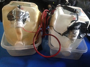 The homemade water ionizing machine - Photo #2